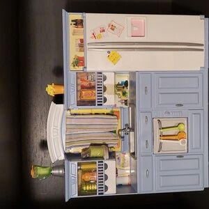 CHRISTMAS IN JULY Barbie Kitchen Rare Decor Collection 2005